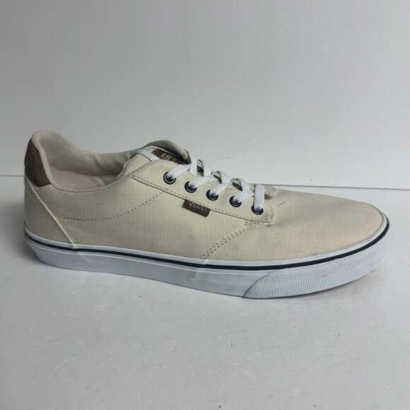 Vans | Shoes | Vans Mens Atwood Beige Laceup Sneakers Size 3 